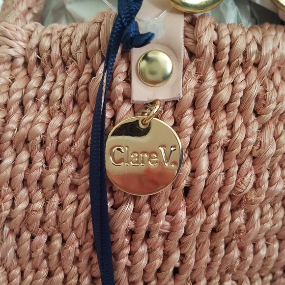 NWT Clare V. Alice Sisal tote - Picture 5 of 10